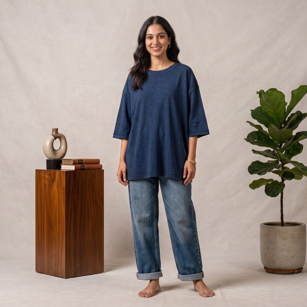 Oversized Cotton T-Shirt