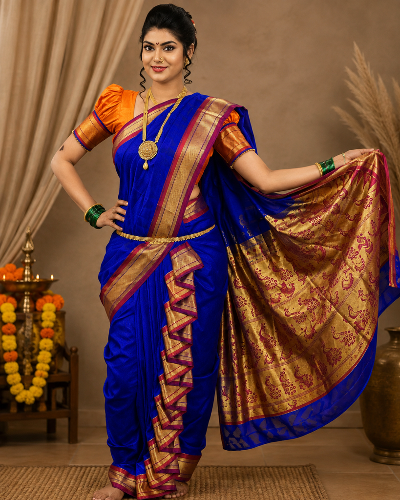 Nauvari Saree