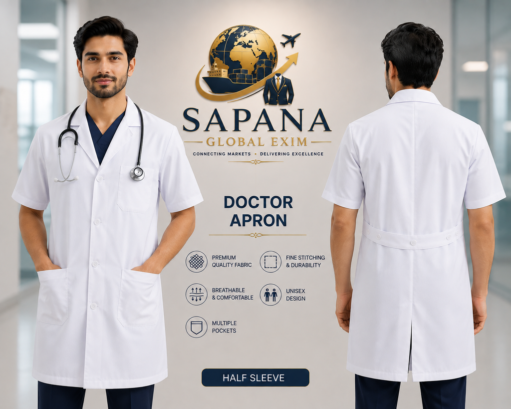 Doctor Apron – Half Sleeves